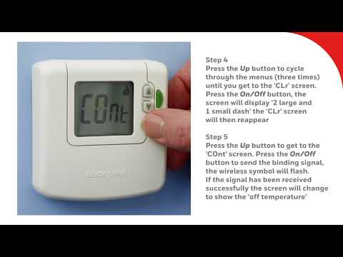 Dt92e thermostat user guide list